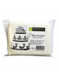 pâte à sucre bleu foncé marine goût vanille 250g patisdecor cambrai kdôme